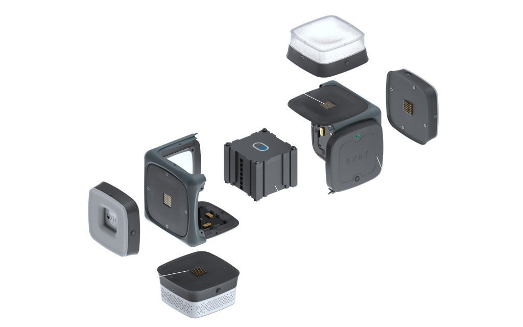 Rendering esploso del Powercore